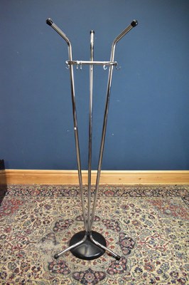 Lot 2604 - A circa 1960s/70s Art Deco style chrome hall...