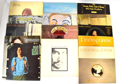 Lot 335 - Fourteen records to include Cat Stevens 'Catch...