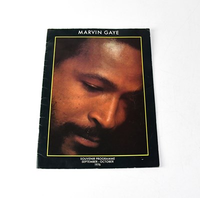 Lot 620 - MARVIN GAYE; a 'Souvenir Programme'...