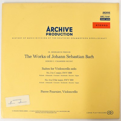 Lot 297 - CLASSICAL; Pierre Fournier 'The Works of...
