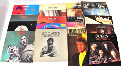Lot 308 - ROCK & POP; twenty records to include Chris...