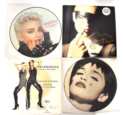 Lot 333 - MADONNA; three picture discs comprising...