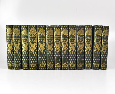 Lot 701 - ALEXANDRE DUMAS; a collection of forty volumes...