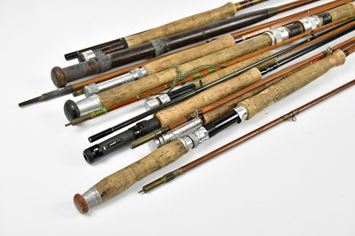 Lot 1387A - HARDY; a 7/8 Richard Walker split cane fishing...