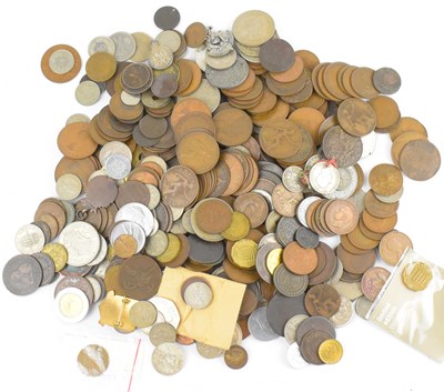 Lot 811 - A quantity of mixed coins, mostly British...