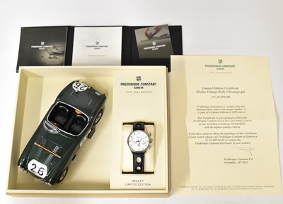 Lot 910 - FREDERIQUE CONSTANT, GENEVE; a limited edition...
