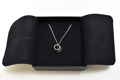 Lot 856 - GEORG JENSEN; an 18ct white gold 'Fusion'...