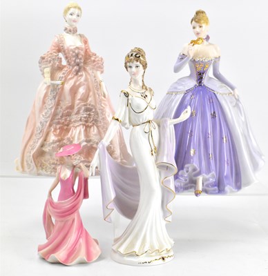 Lot 571 - COALPORT FOR COMPTON & WOODHOUSE; three...