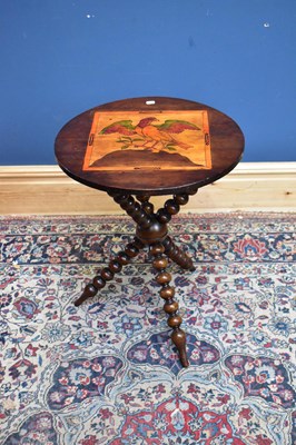 Lot 2510 - A 19th century mahogany circular tripod table...