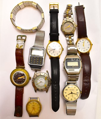 Lot 923 - Seven gentlemen's wristwatches to include...