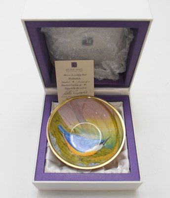 Lot 482 - ELLIOT HALL ENAMELS, WORCESTERSHIRE; a boxed...