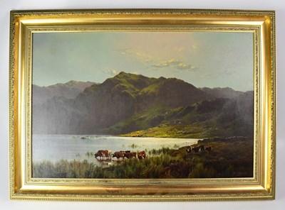 Lot 649 - ALFRED DE BREANSKI SENIOR (1852-1928); a 19th...
