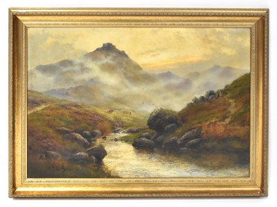 Lot 648 - ALFRED DE BREANSKI JUNIOR (1877-1957); oil on...