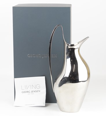 Lot 611 - GEORG JENSEN; a stainless steel 'Koppel'...