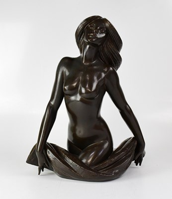 Lot 616 - LLADRÓ; a limited edition c.1985 bronzed...