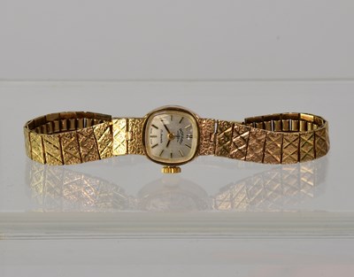 Lot 914 - ROTARY; a 9ct gold ladies' wristwatch with...
