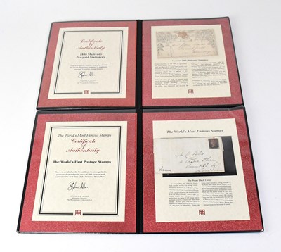 Lot 375 - A Westminster Collection Ltd Penny Black cover,...