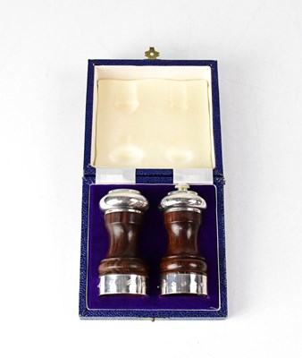 Lot 770 - DA-MAR SILVERWARE; a cased set of Elizabeth II...