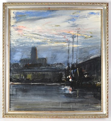Lot 653 - FRANK HENDRY (British 1924-2009); oil on board,...
