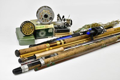 Lot 1510 - A collection of fishing equipment to include...
