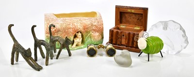 Lot 5433 - SYLVAC; a ceramic planter modelled with an elf...