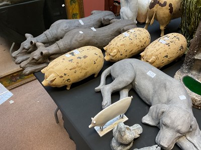 Lot 5054 - A collection of decorative ornaments, all...