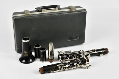 Lot 1315 - BOOSEY & HAWKES; a cased clarinet.