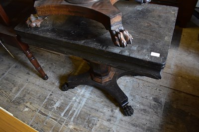 Lot 1021 - Two 19th century fold-over swivel top games...
