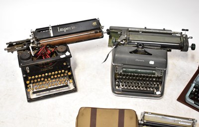Lot 127 - Four vintage typewriters