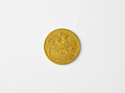 Lot 746 - A George III full sovereign 1822