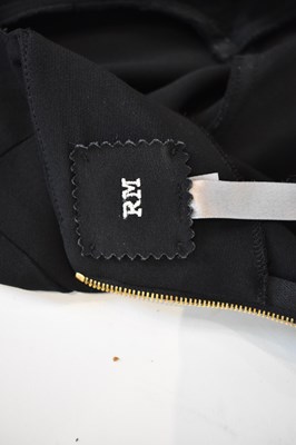 Lot 34 - ROLAND MOURET, RM; a black long sleeve mini...