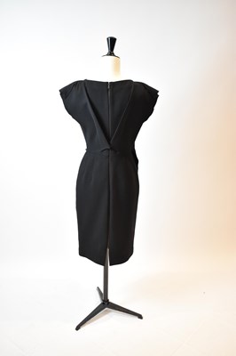 Lot 63 - ROLAND MOURET, RM; a black 100% wool short...