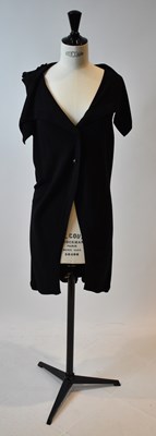 Lot 83 - ALEXANDER MCQUEEN; a black 100% wool...