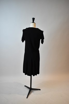 Lot 83 - ALEXANDER MCQUEEN; a black 100% wool...