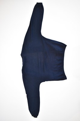 Lot 89 - GIAMBATTISTA VALLI, PARIS; a navy blue wool...