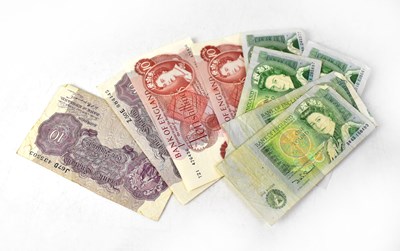 Lot 792 - Five Series D banknotes