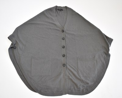 Lot 96 - BARBARA BUI; a grey wool and cashmere...