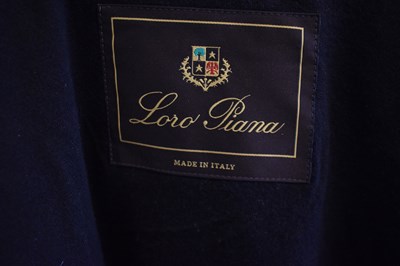 Lot 105 - LORO PIANA; a black Storm System rain and wind...