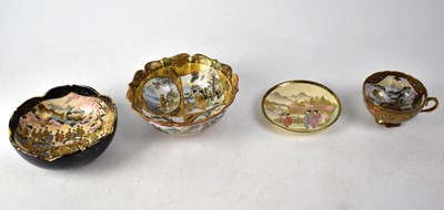 Lot 418 - A Meiji period Satsuma bowl
