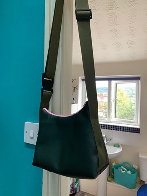 Lot 2 - 1x bespoke hand made bag by local designer,...