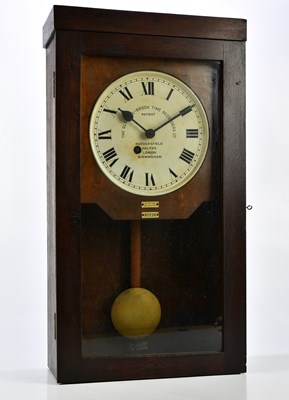 Lot 2328 - GLEDHILL BROOKE; a wall hanging time recorder...