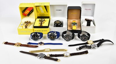 Lot 2964 - A collection of various fashion watches to...