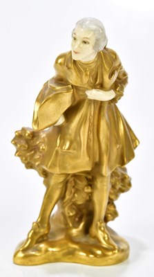 Lot 2215 - ROYAL DOULTON; HN636, 'Masquerade' (Male),...