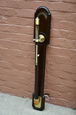 Lot 1575 - A reproduction mahogany and brass copy of the...