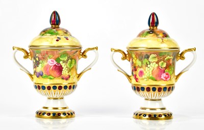 Lot 2093 - RICHARD GREGORY FOR ASHDALE CHINA; a pair of...