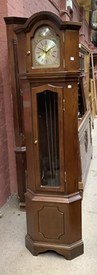 Lot 2350 - THOMAS BYRNE; a reproduction oak cased corner...