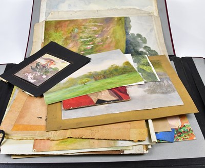 Lot 1651 - A portfolio with a large quantity of...