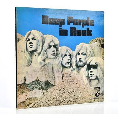 Lot 1281 - DEEP PURPLE; 'In Rock' pressing on Harvest...