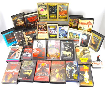 Lot 639 - HORROR; a collection of approximately...