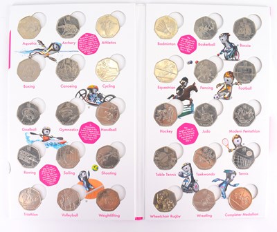 Lot 785 - THE ROYAL MINT; 'The Official London 2012 50p...